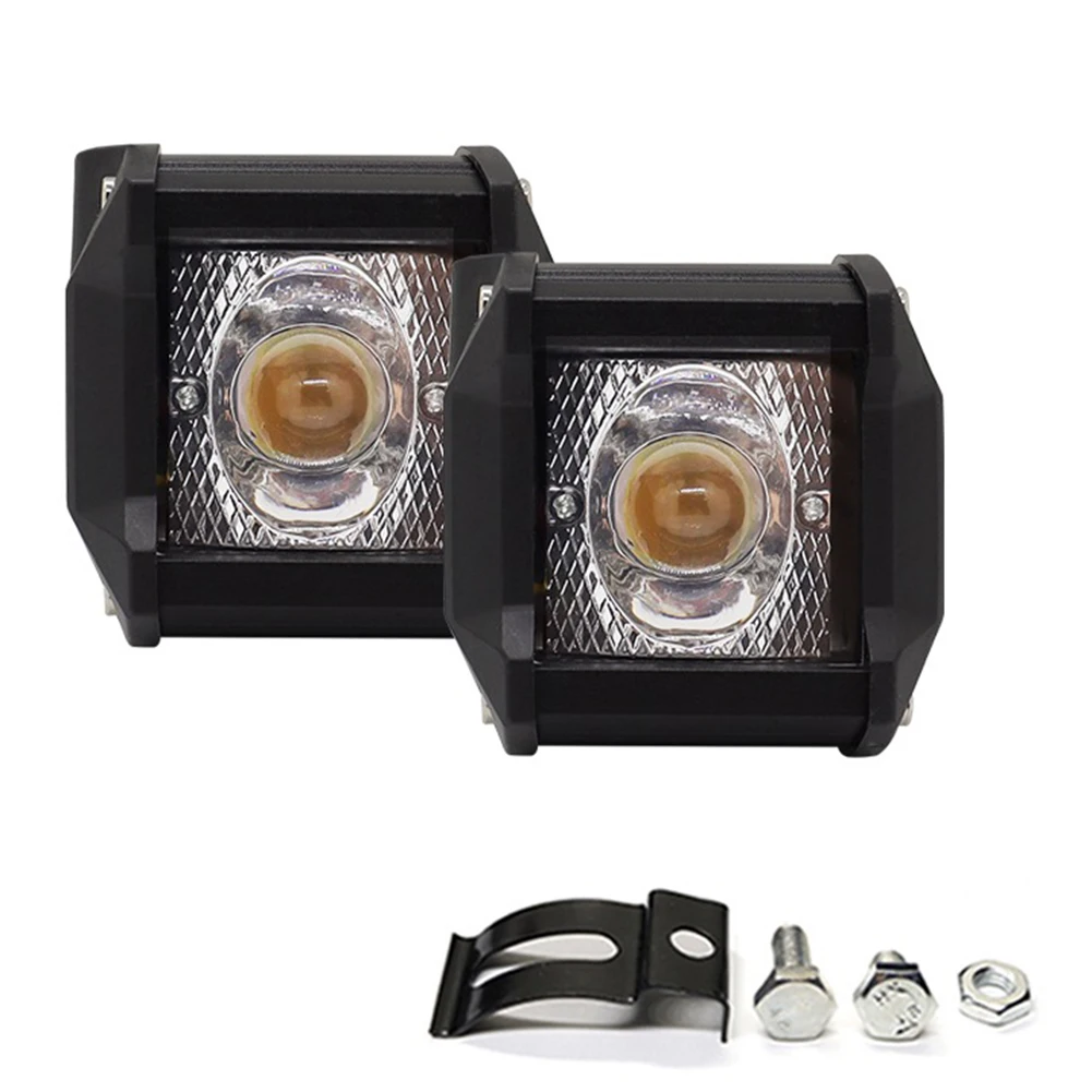 

100% Brand New Accessories High Quality Replacement Work Light Shooter Lamp DC 9-36V IP67 Waterproof Side Strobe
