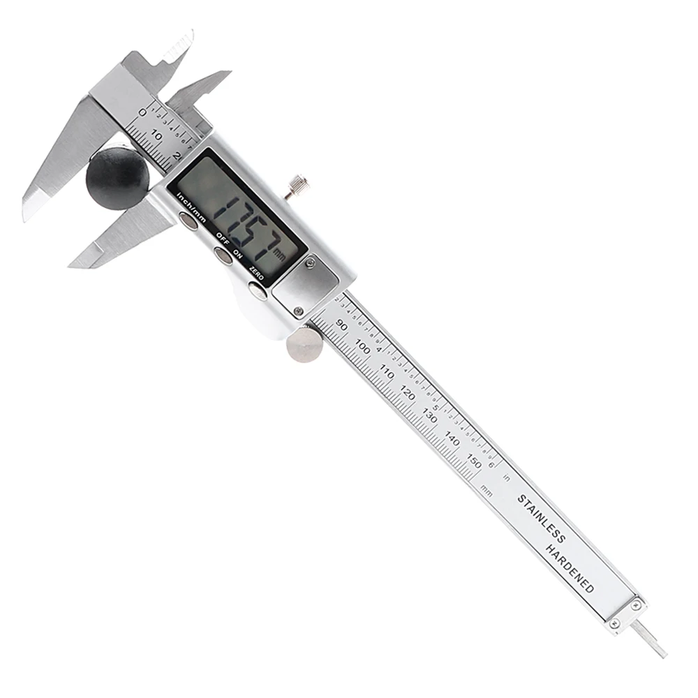 

DIYWORK 150mm LCD Electronic Digital Display Caliper Measuring Tool Calipers High Precision 6 Inch Vernier Caliper