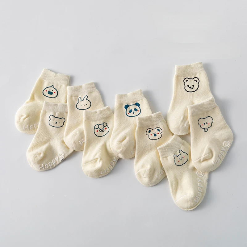 

Baby Socks Cotton Baby Newborn A Class Boneless Children Boys and Girls Children's Socks Baby Non-slip Floor Socks 0-11 Years