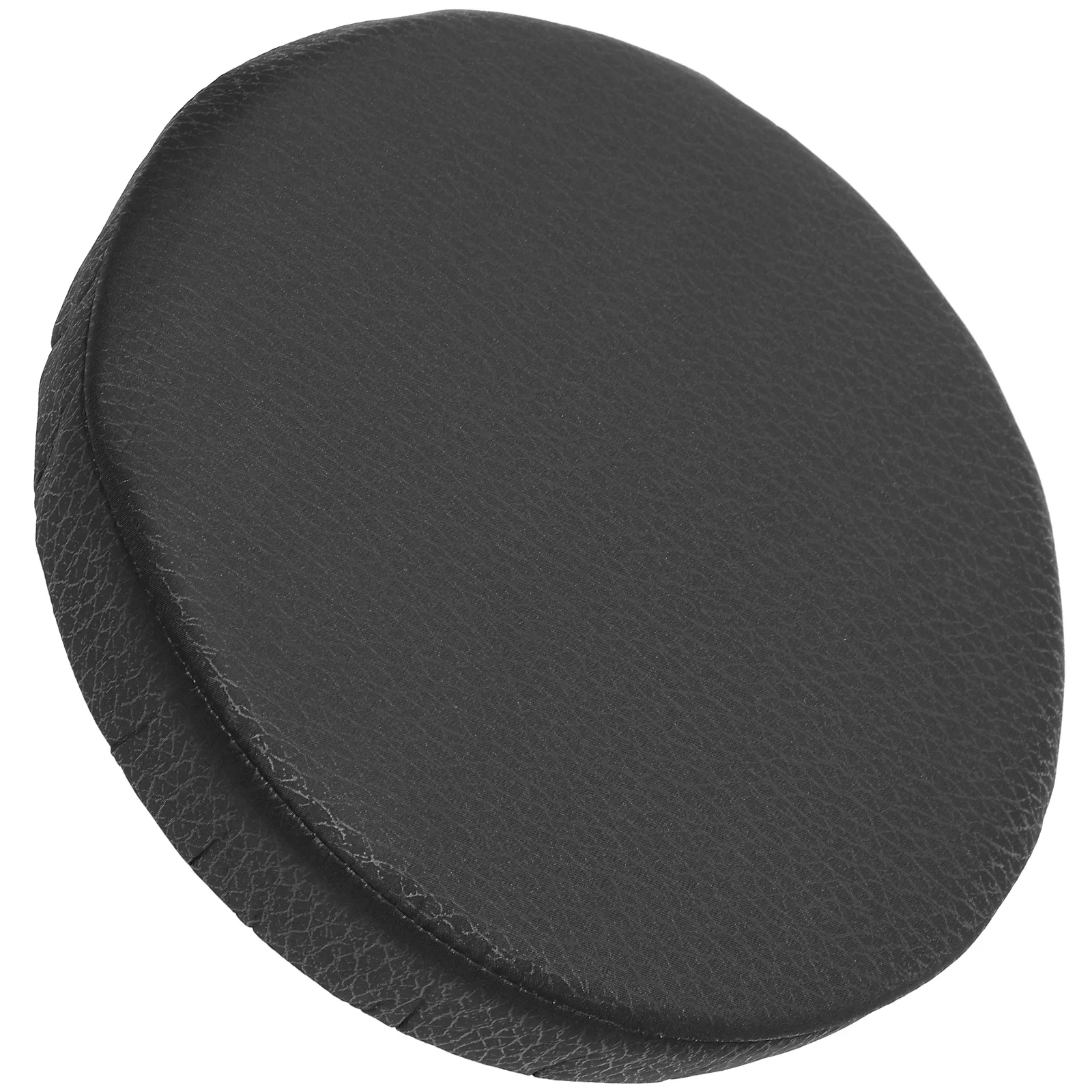 

Circle Chair Cover Cotton Tablecloth Stool Cover Stool Covers Round Black Stool Slipcover Round Cover Foam Padding