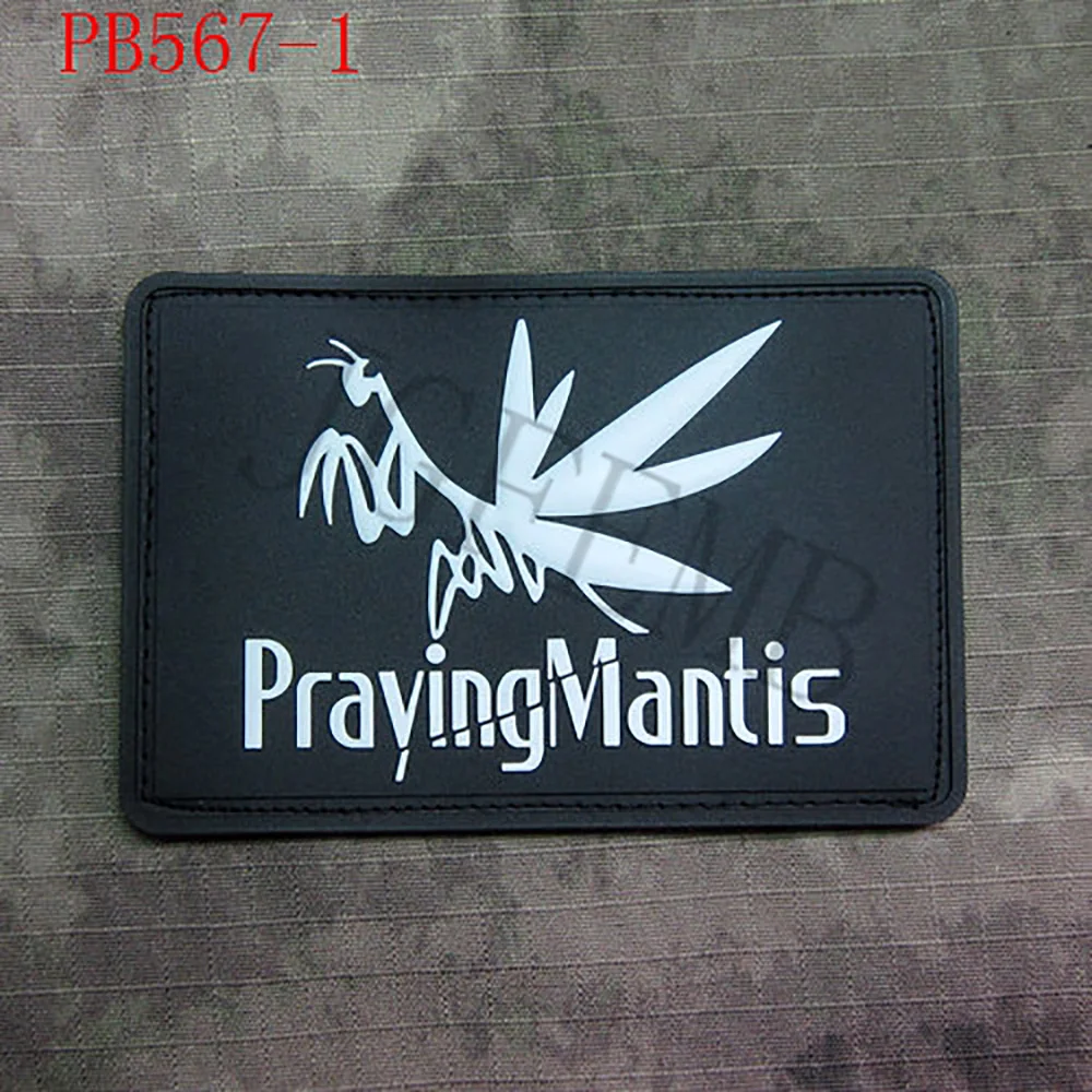 MGS Private Military Companies PMCs United Kingdom Praying Mantis 3D PVC Patch | Patches