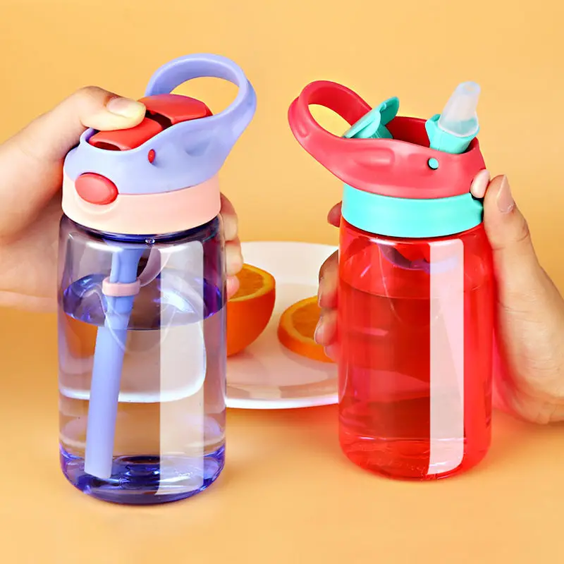 

Kids Water Sippy Cup Creative Cartoon Baby Feeding Cups with Straws Leakproof Water Bottles Outdoor Portable Children's Cups