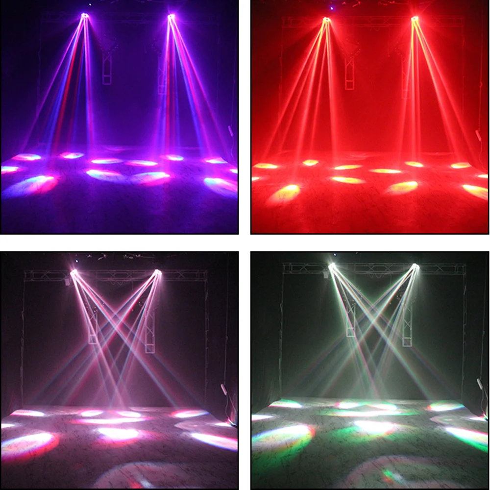 Светодиодный мини-луч светодиодный эффект dj luce capa commovente fascio di 6x15 w rgbw 4 в 1