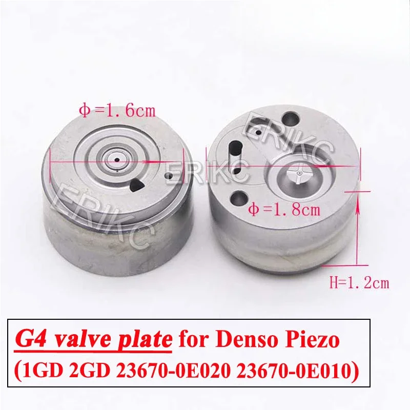 Пластина клапана ERIKC G4 04 # Оригинальная новая отверстия для инжектора Denso 23670-0E010