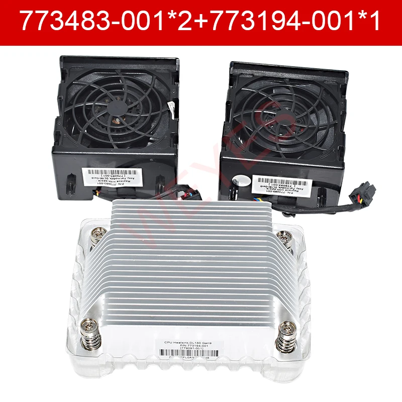 Оригинальный вентилятор охлаждения 773483-001 779093-001 и радиатор 779091-001 773194-001 для DL180 Gen9