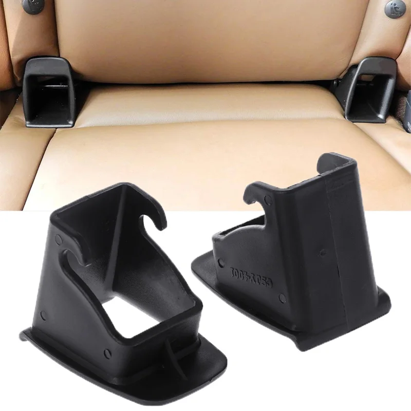 

1 пара автомобильных детских сидений ISOFIX, черная фиксированная направляющая канавка, Детские аксессуары для безопасности салона автомобил...