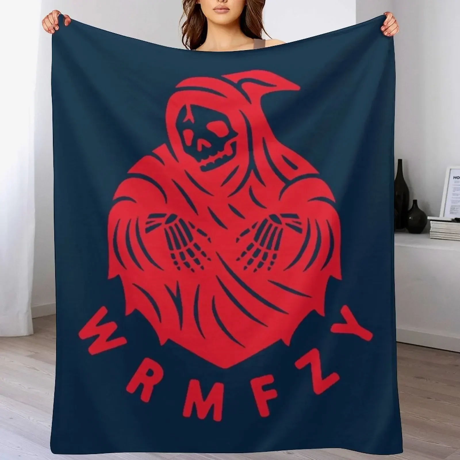 WRMFZY крепкий плед одеяло теплая туристическая кровать модные одеяла