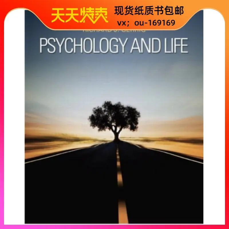 

Psychology and Life 20th Edition Richard J Gerrig English literature books
