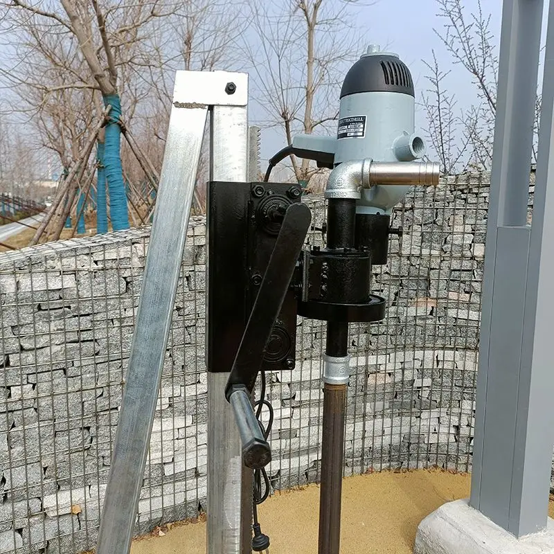 6-дюймовая 2 кВт небольшая буровая установка для водяных скважин мини-ручная воды