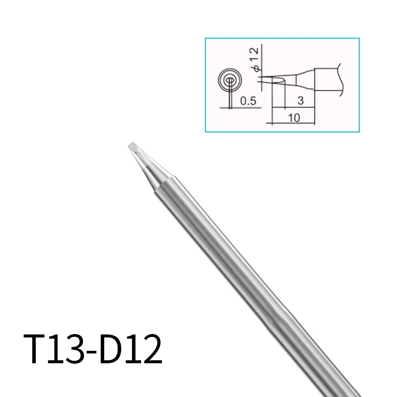 

Бессвинцовый паяльник Bakon 950D T13 K I S, жало для ремонта станции, паяльное жало, инструменты для ремонта паяльника, прочный
