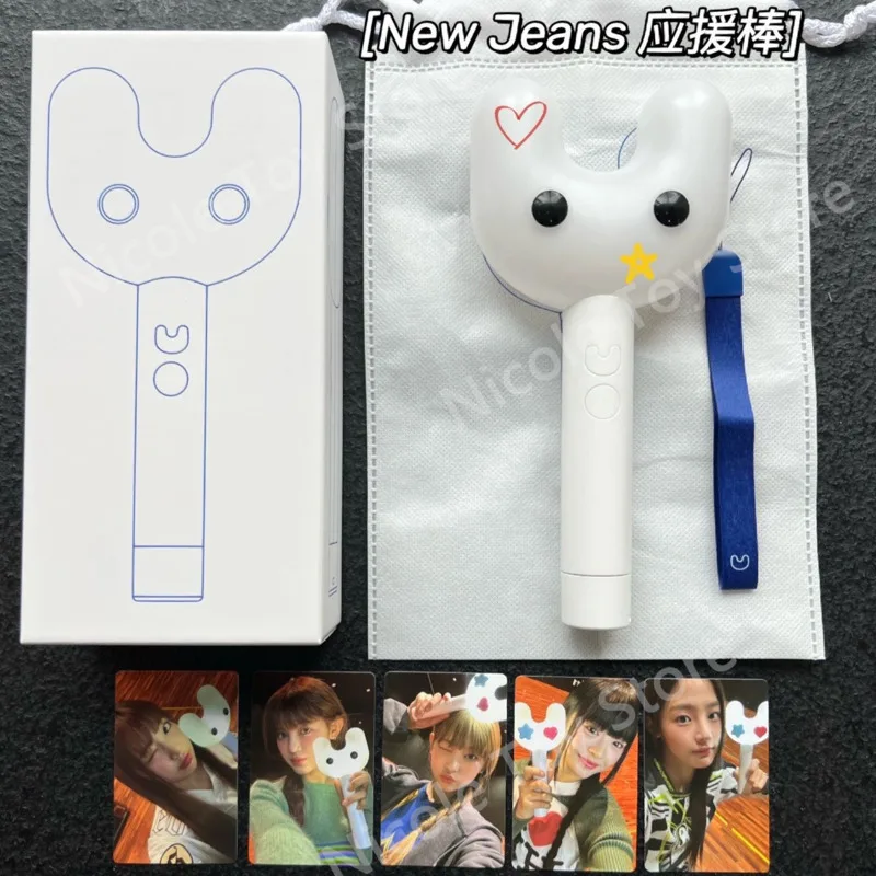 

Kpop Newjeans Light Stick Hand Lamp Concert Hiphop Party Light Stick Flash Fluorescent Fans Collection Toys Gifts