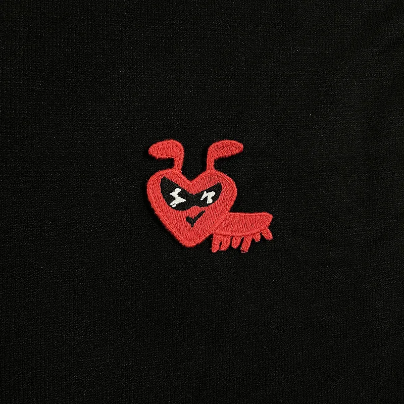 Женский кардиган Break Egg с v-образным вырезом вышитый муравьем однобортный осенний