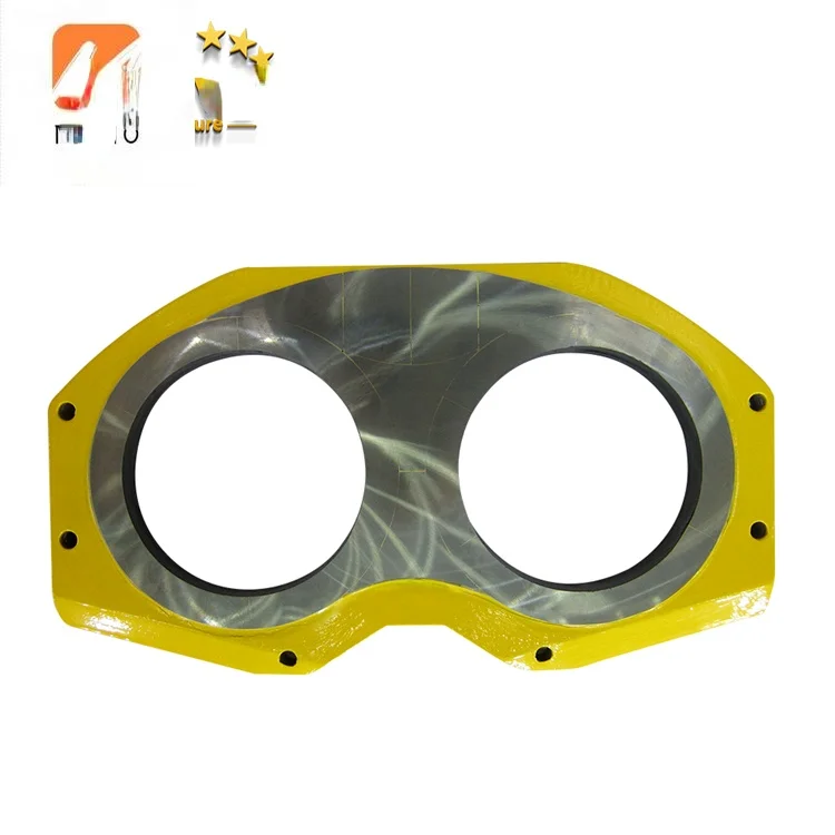 

Износостойкая пластина для очков из карбида putzmeister dn230 износостойкая пластина И Режущее Кольцо детали для бетононасоса schwing dn200