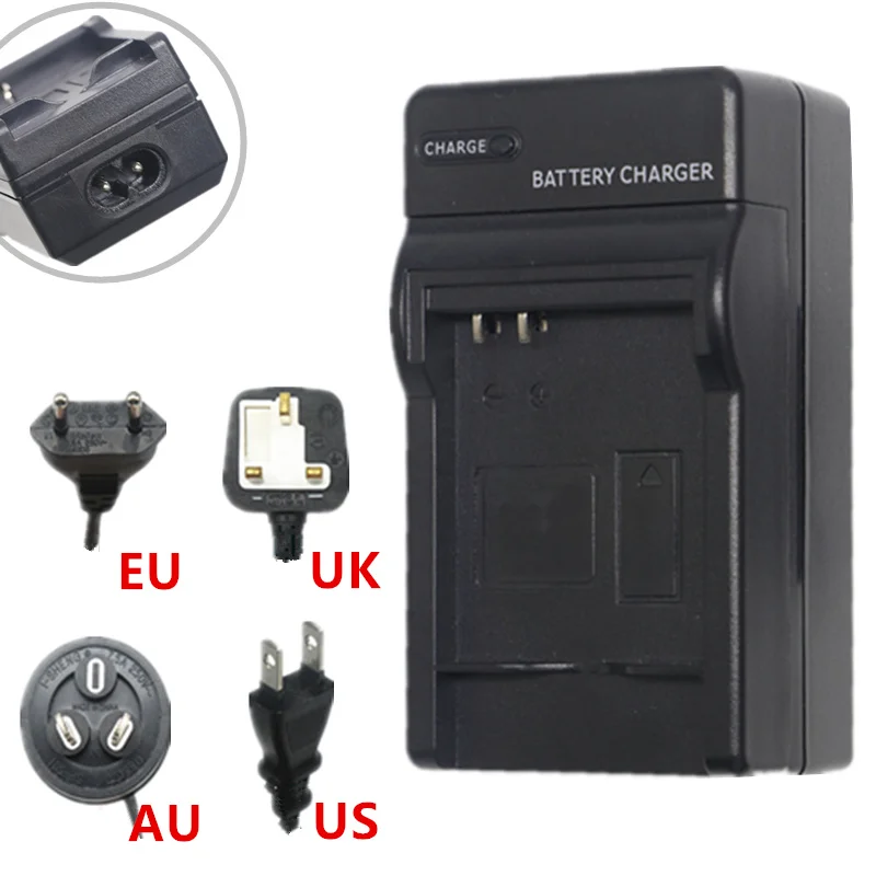 Фото Зарядное устройство NP-60 для Casio Exilim Zoom EX-S10RD Z9 Z19 Z20 Z29 Z80 Z85 Z90 EX-FS10 S10 S12 Z29 с линией питания ЕС/США/Великобритании/Австралии №1