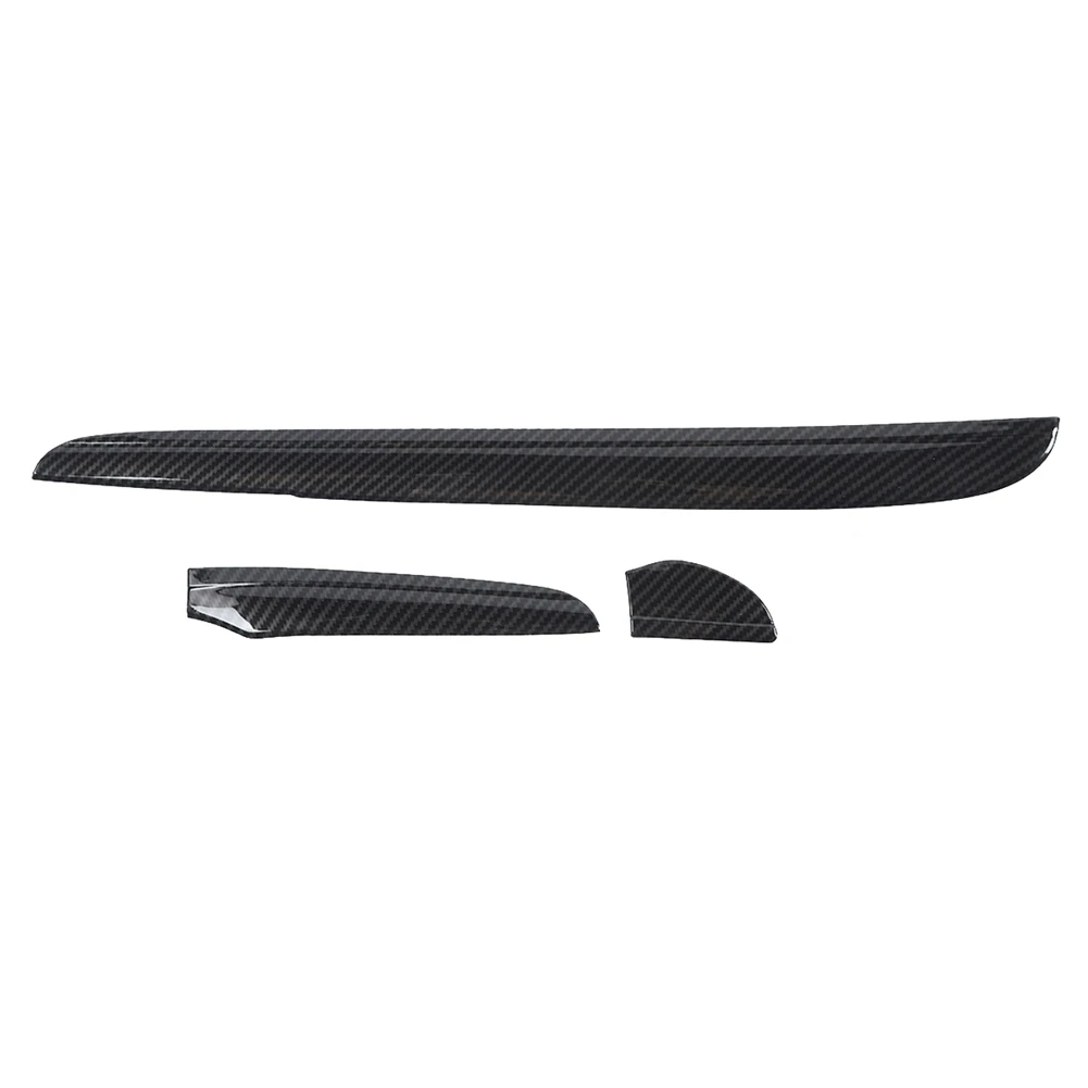 

For Dodge Chrysler 300C 2011+ Carbon Fiber Car Center Console Strip Trim Cover Decoration Sticker Interior Accessories