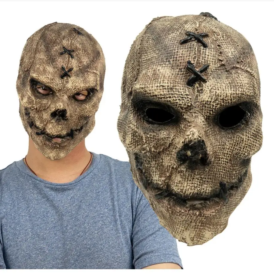 

Skull Cosplay Masks Anime Mask Devil Latex Mascarillas Skeleton Face Masques Horror Halloween Costumes Helmets Hot Selling