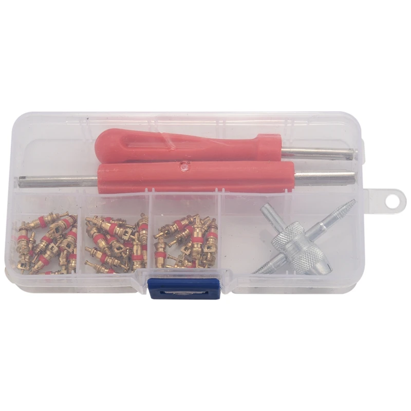 

33Pcs Car Bike Tire Valve Core Tool Set For Car Bicycle Motorcycle Tire