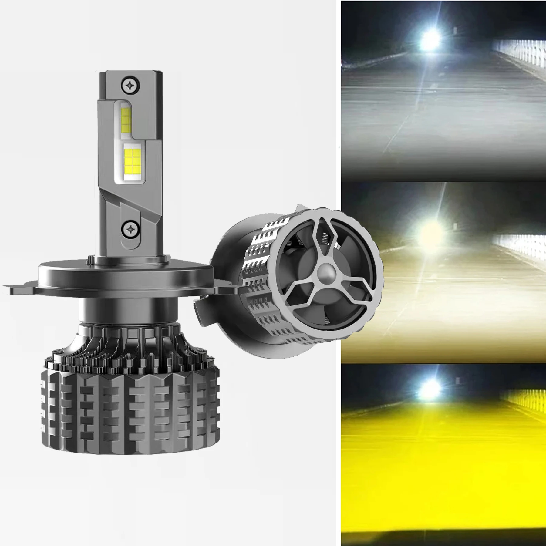 

130W LED Headlight Bulbs Lamp 9004 9005 9006 9012 H1 H4 H7 H11 H13 3000K 4300K 6000K Turbo LED Canbus Ultra Bright Car Light