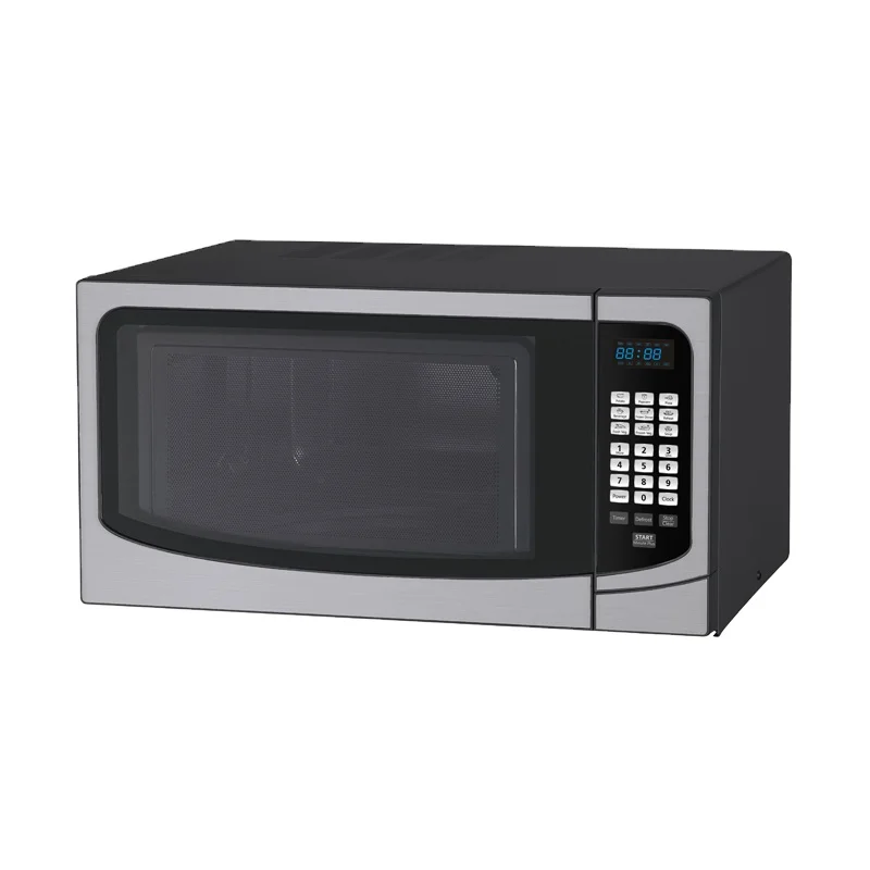 

1.6cuft/43L 1100W Digital Control Turntable Counter Top Microwave Oven