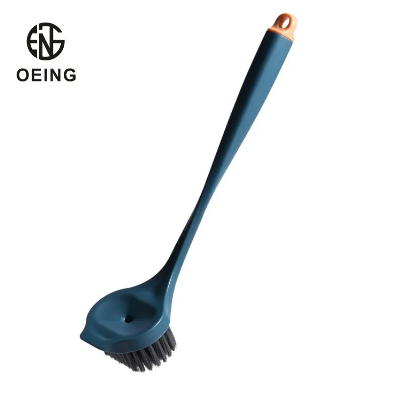 

Long Handle Dish Brush Kitchen Cleaning Brush Pot Cleaner with Liquid Dispenser Household Kitchen Cleaning Tools Cleaning