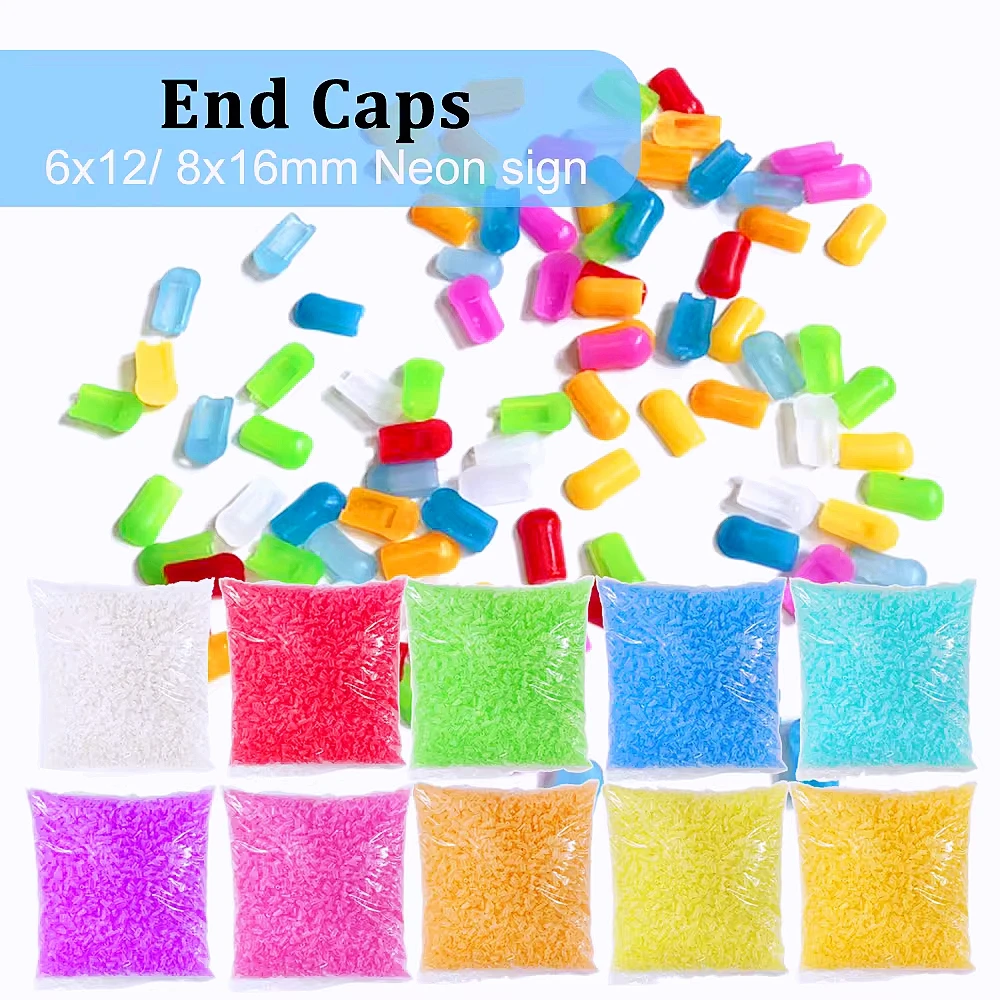 

_ Неоновая полоса, заглушка, гибкая пластиковая фитинговая Пряжка 6x12 мм 8x16 мм 2835, полосная трубка для вывесок «сделай сам», высокое качество