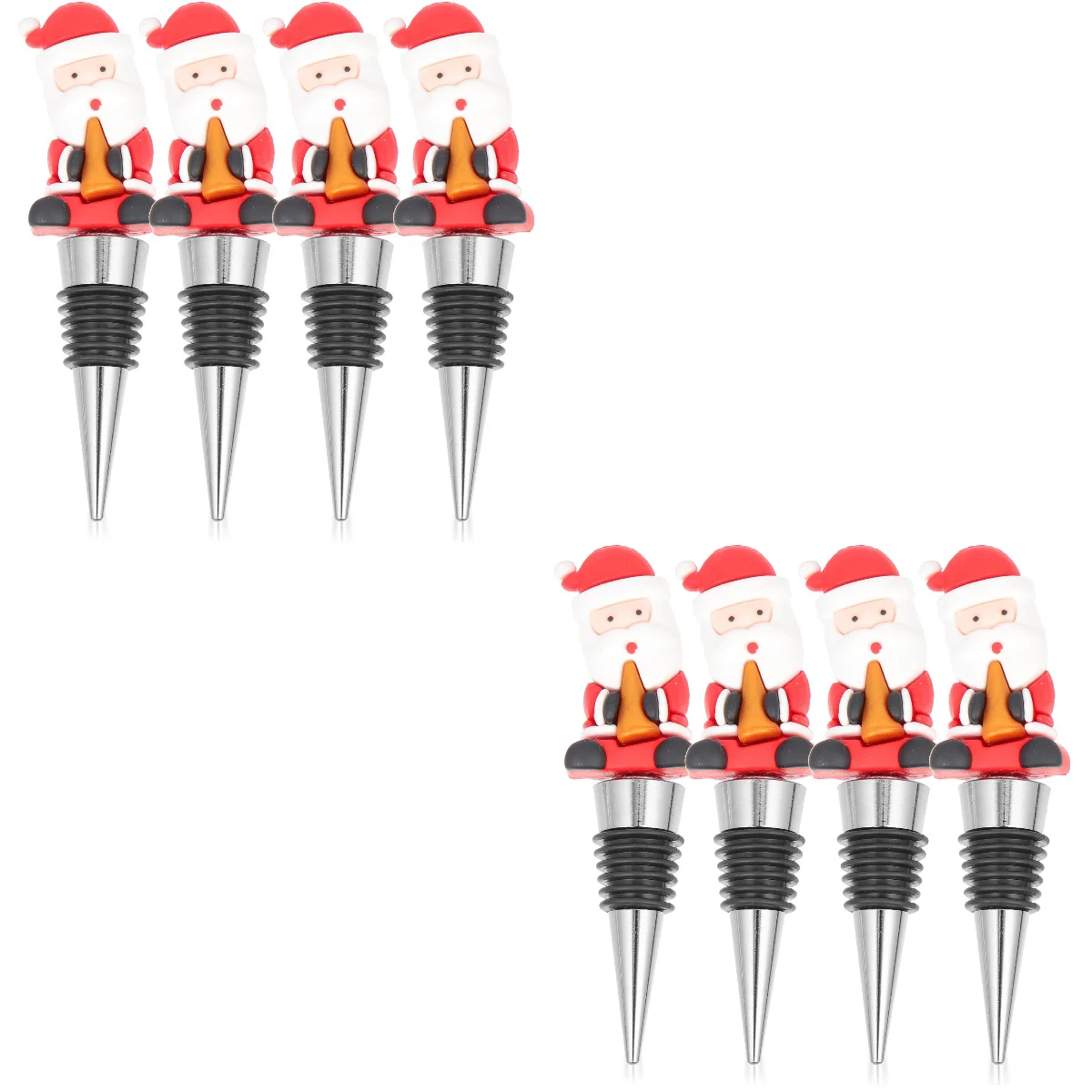 

8 Saver Christmas Bottle Sealing Plug Bottle Stopper Bottle Stopper for Saving Party Bottle