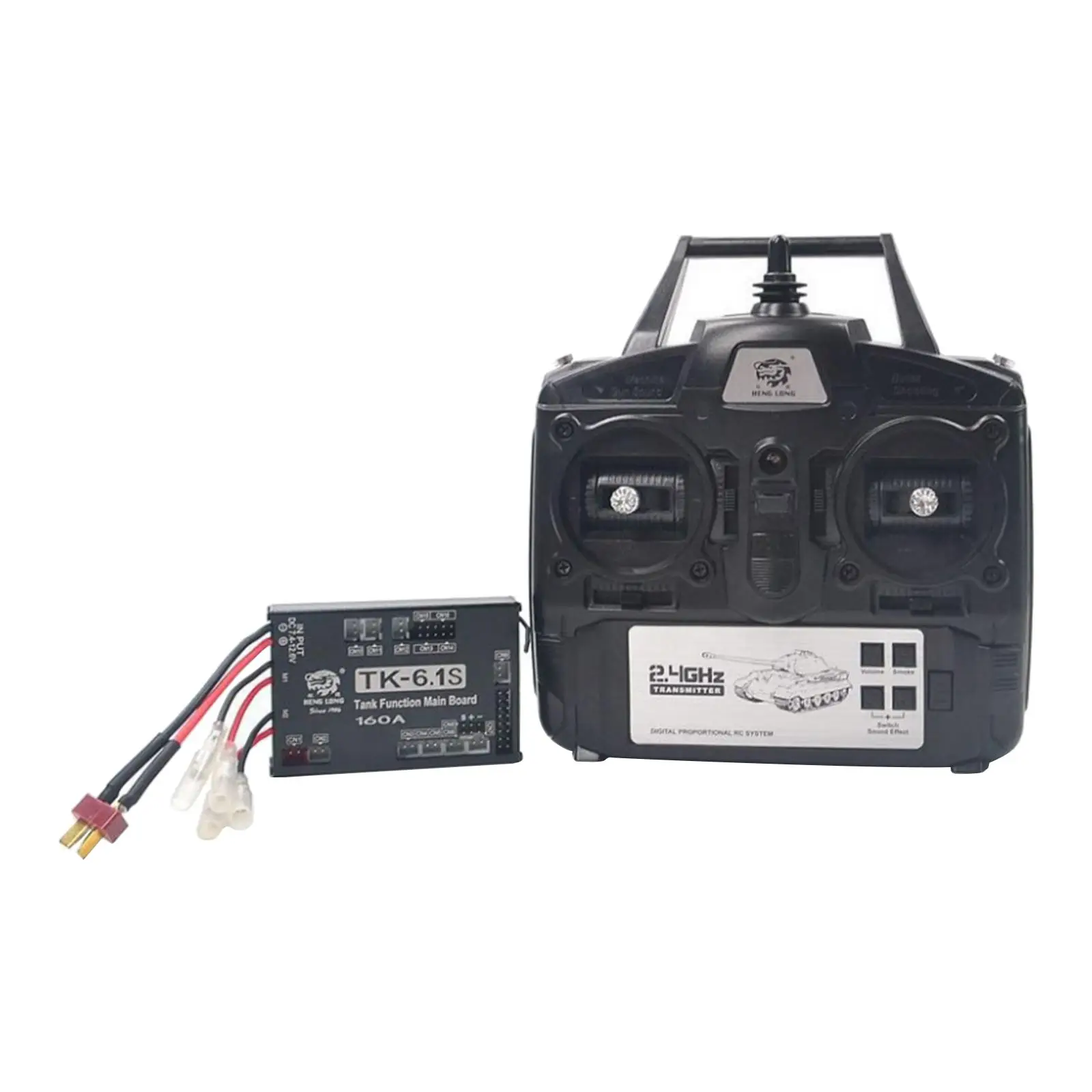 

1/16 RC Tank Accessories 6.0 Function Mainboard + Remote Control System