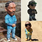 10 см маленькая поп-рэперская звезда 2Pac Tupac фигурка крутой парень в стиле хип-хоп креативная настольная статуя для дома гостиной офиса Декор кукла Бигги