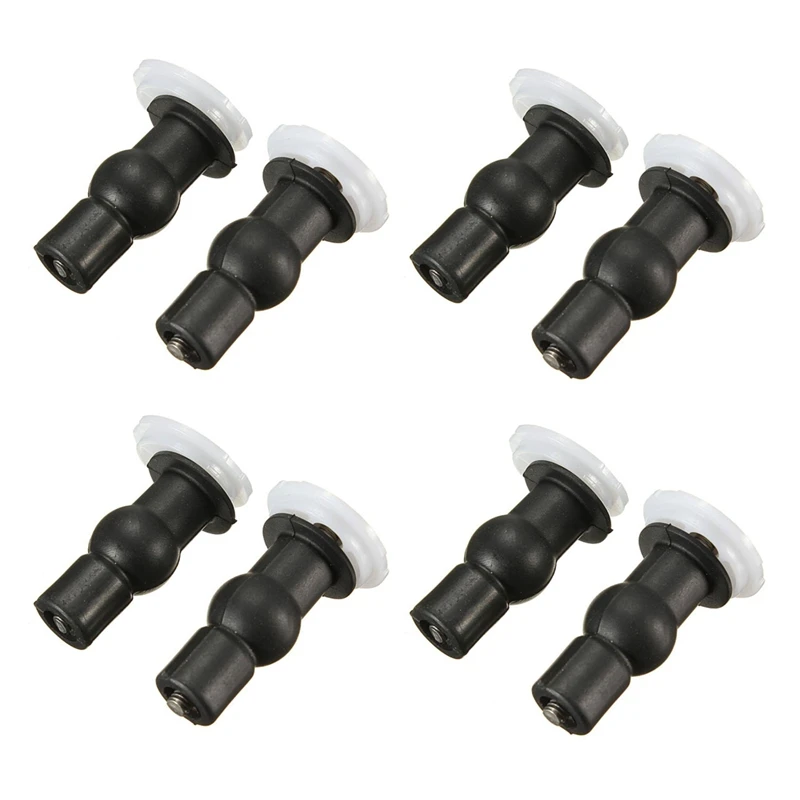 

4 Pair Of Screws For Toilet Seat Toilet Lid Toilet Seat Toilet Seat Cover Black