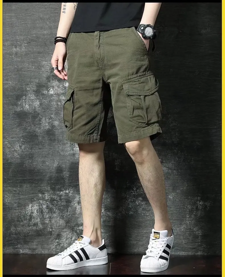 Шорты Карго Мужские Купить Цвета Хаки