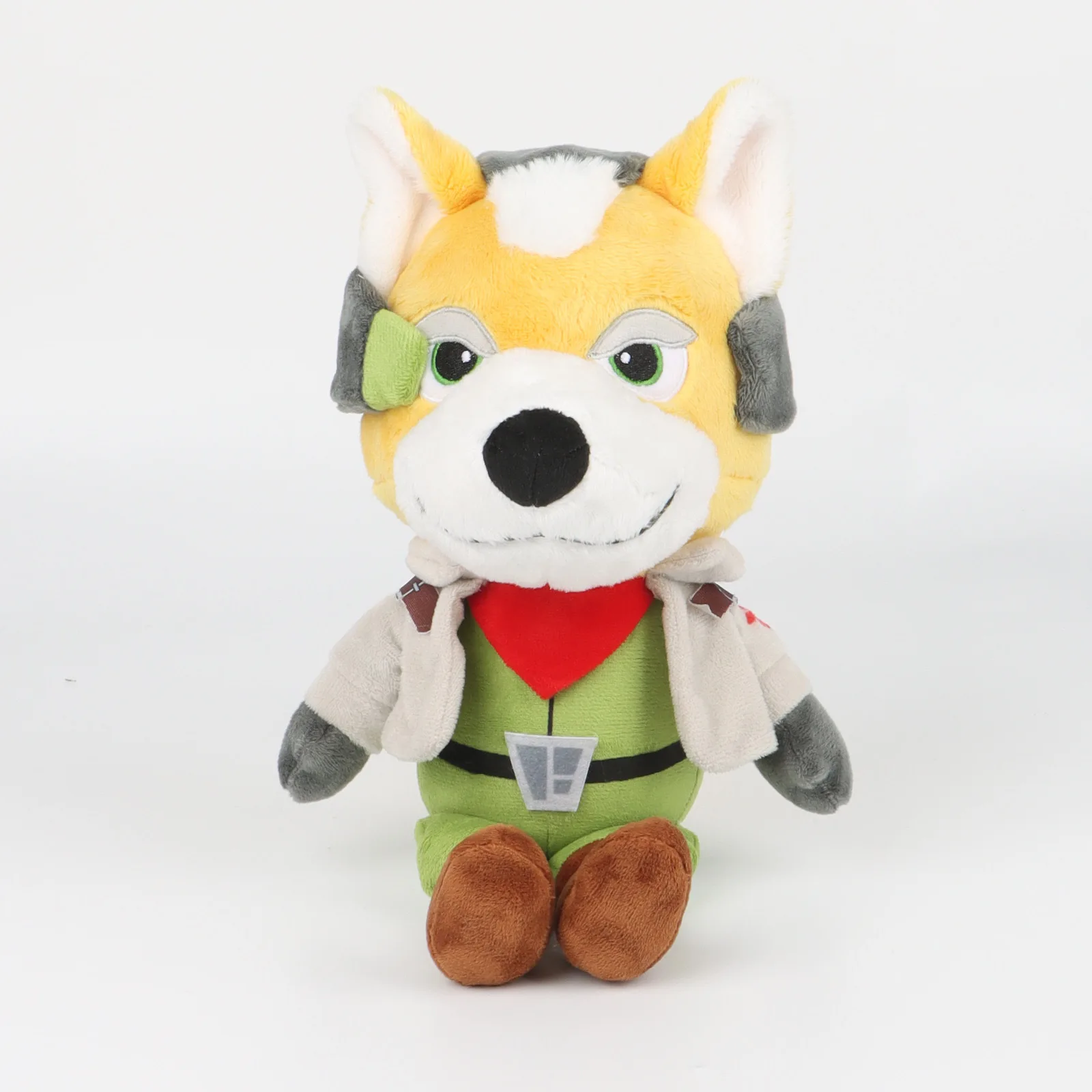 Фото Мягкие игрушки Game Star Fox: Аниме-персонажи Фокс МакКлауд и Пеппи Хэйр, плюшевые куклы, мягкие игрушки-зверушки, подарок на день рождения для детей, фанатская атрибутика №5