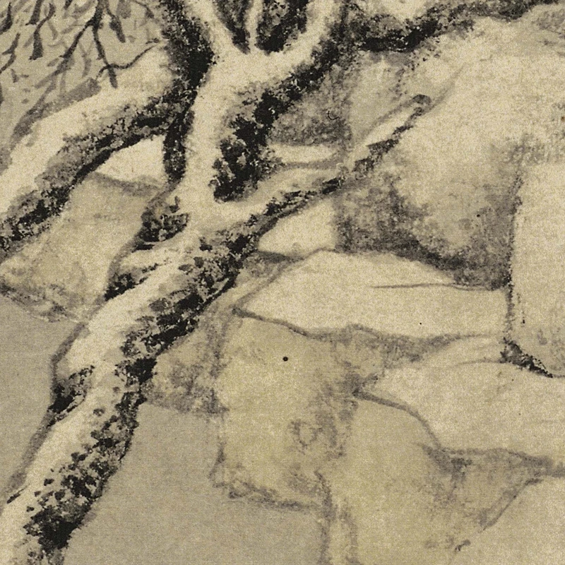 Mingwen Zhengming новый продукт 1:1 пейзажная живопись Репродукция домашнего декора