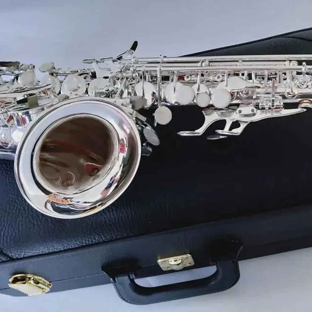 Новинка белый Sax S901 Bb фотографический инструмент профессиональная