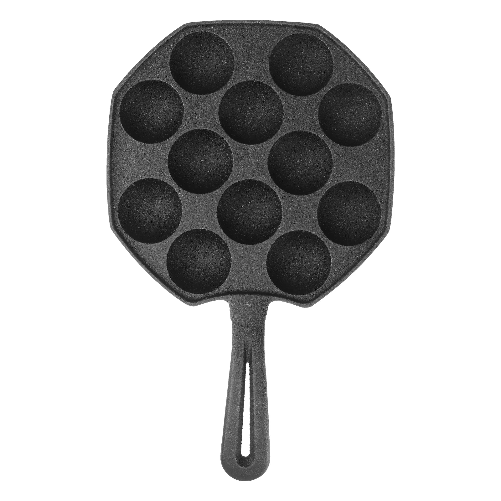 

Pan Takoyaki Maker Grill Pancake Octopus Mold Egg Tray Baking Puff Waffle Nonstick Iron Griddle Plate Cast Bubble Stuffed