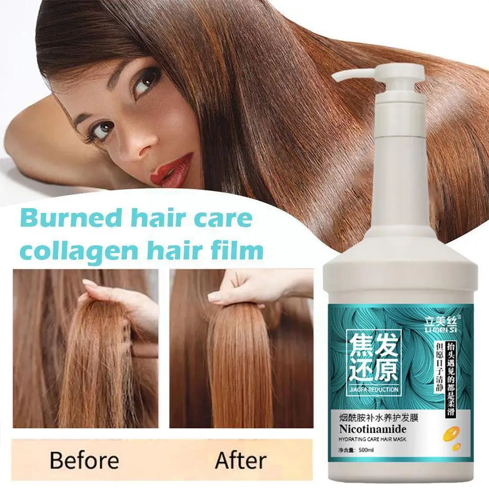 

Волшебная маска для волос 5 секунд восстанавливает повреждение Frizzy мягкая гладкая глубокая восстановление кератинового лечения волос для ухода за волосами 500 мл Z2Y0