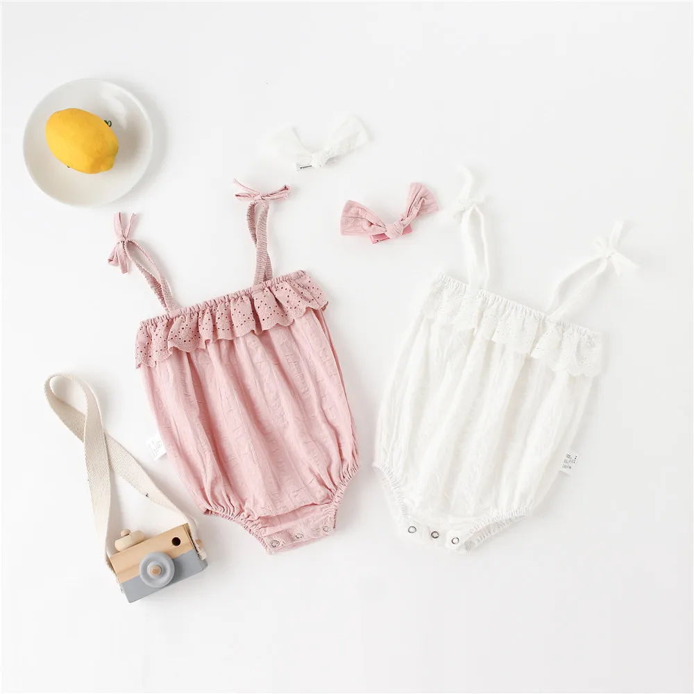 

Summer Baby Girls Lace Romper