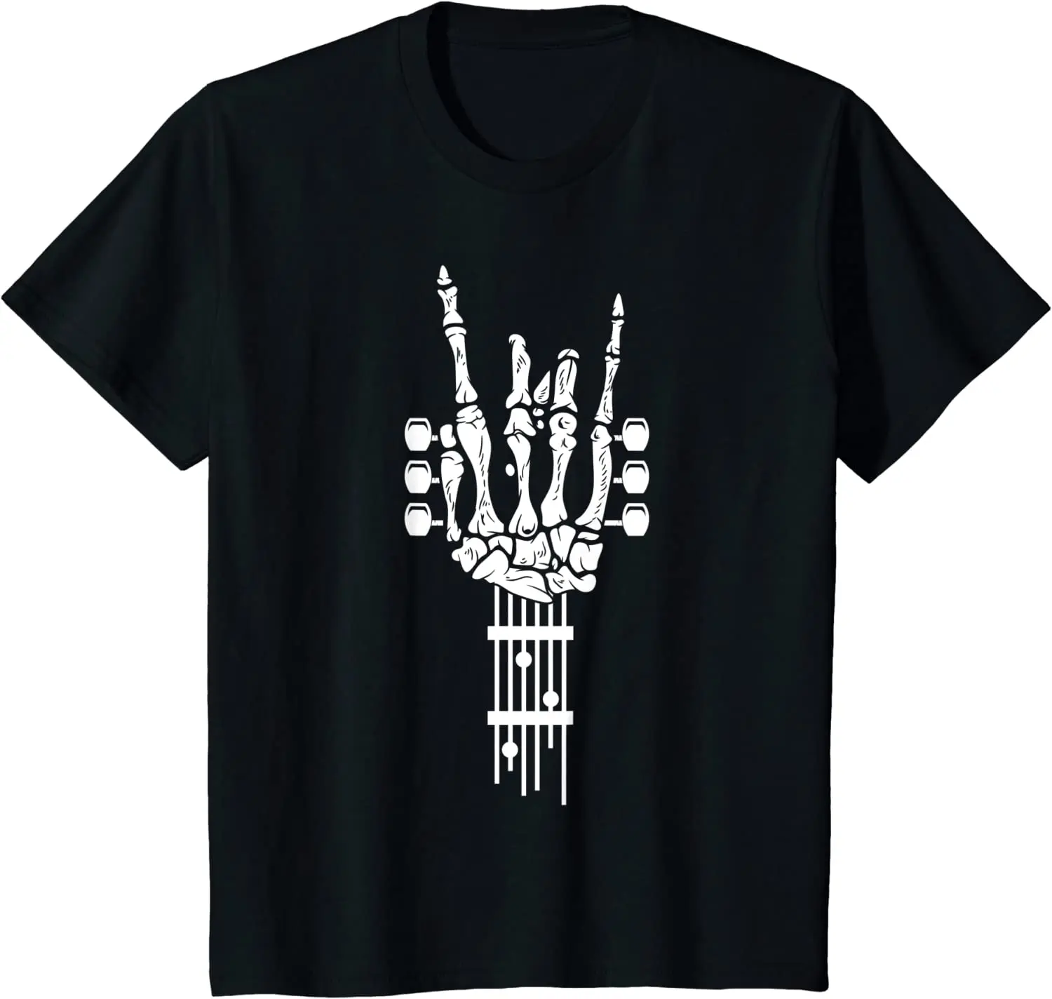 

Подарочная Футболка Rock & Roll Skeleton Guitar Music Lover
