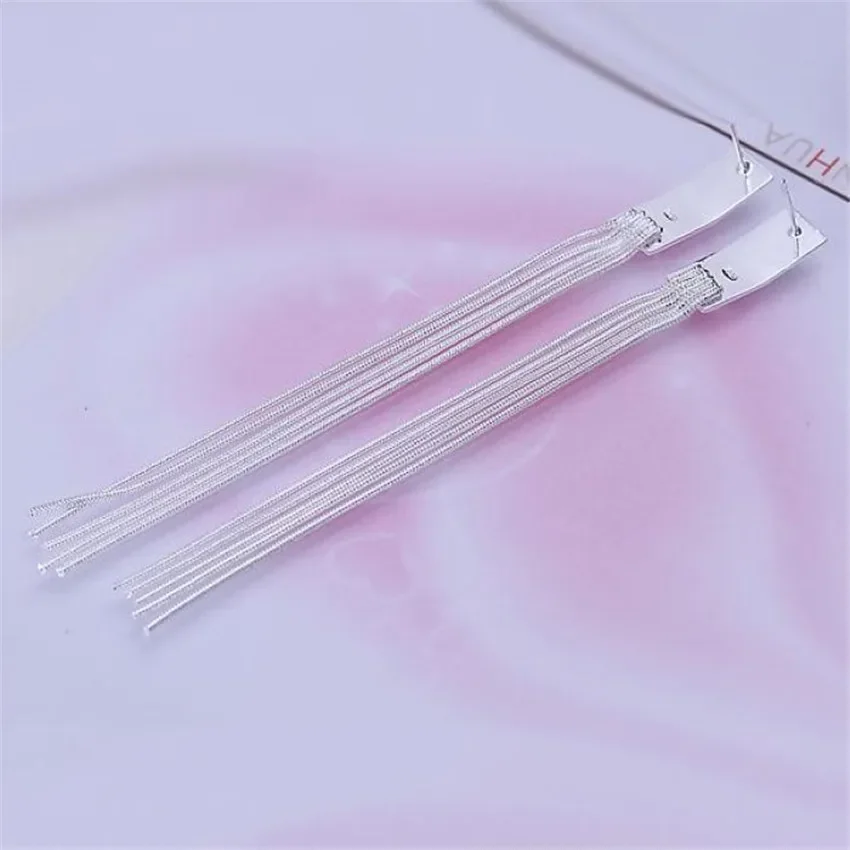 Серьги-гвоздики с покрытием из серебра 925 пробы