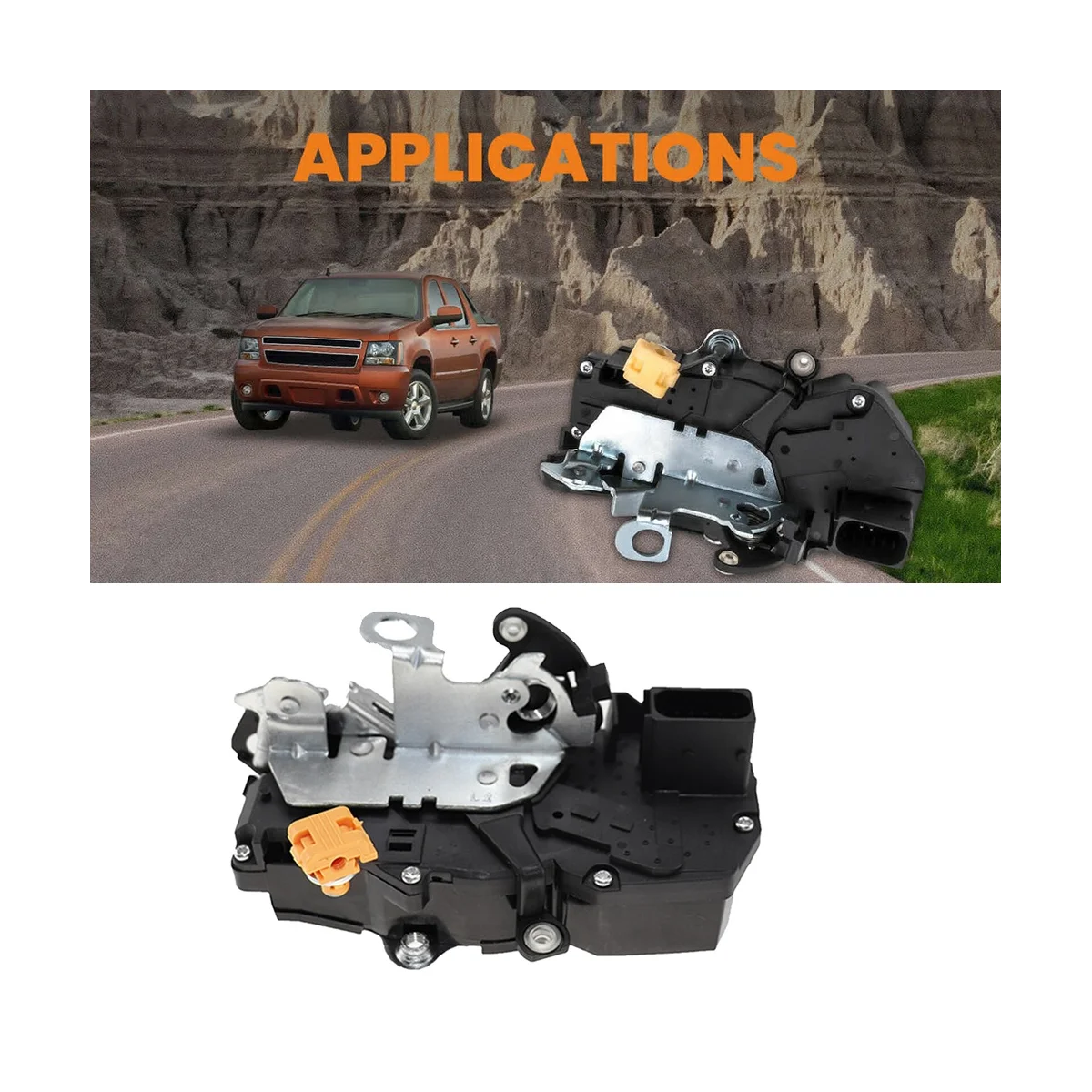 Привод дверного замка для 2007-2014 GMC Yukon Sierra Chevy Silverado Cadillac Escalade 931-303