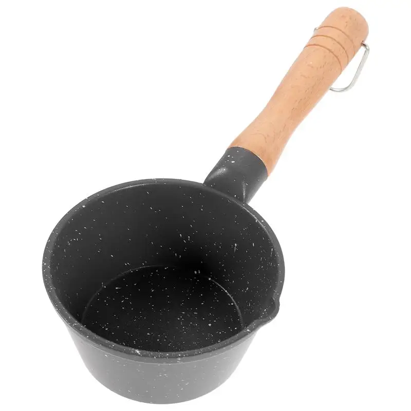 

Small Sauce Pot Pot Kitchen Oil Pot with Handle Milk Pot Cooking Pan for Home