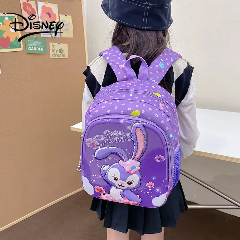 Disney's New Trend Children's Backpack 3-6 Years Old Boy Girl Cartoon Schoolbag Kindergarten Children's Cute Schoolbag