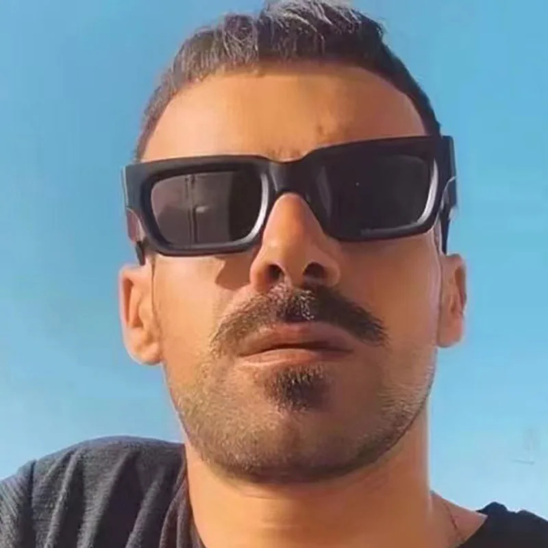 

DYTYMJ Retro Square Sunglasses Men 2023 New Trend Sunglasses Women Fashion Simple Black Sunglasses for Men Gafas De Sol Hombre