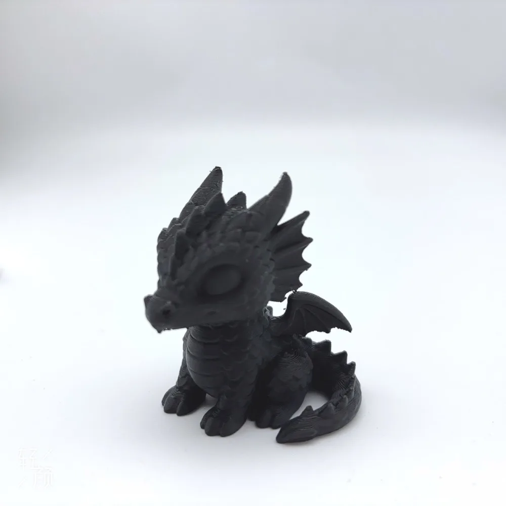 

Пластиковая 3D-печатная статуэтка дракона