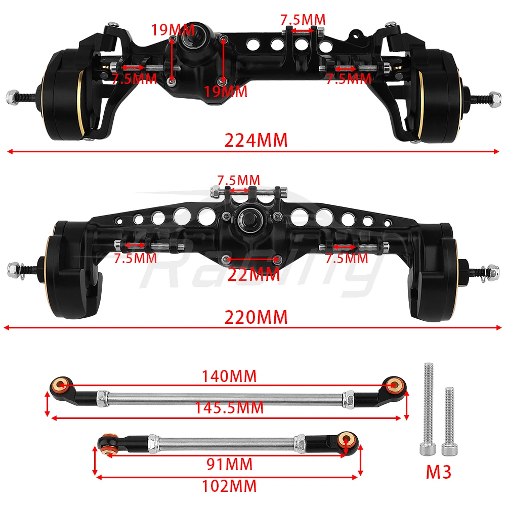Модернизированные сверхмощные латунные + металлические Передние Задние