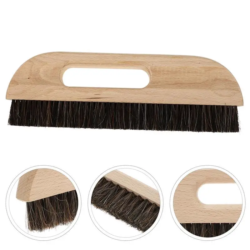 

1pc Wallpaper brush Large Thickening Bristles Beech Brush Hairbrush Cleaning Helper