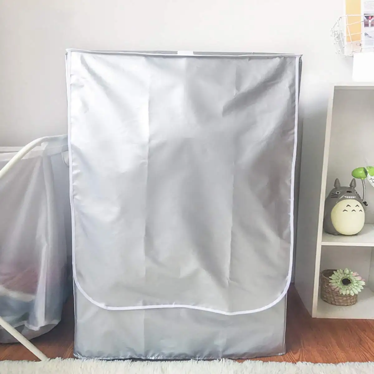

S/M/L/XL Automatic Roller Washer Sunscreen Washing Machine Waterproof Cover Dryer Silver Dustproof Washing Machine Cover