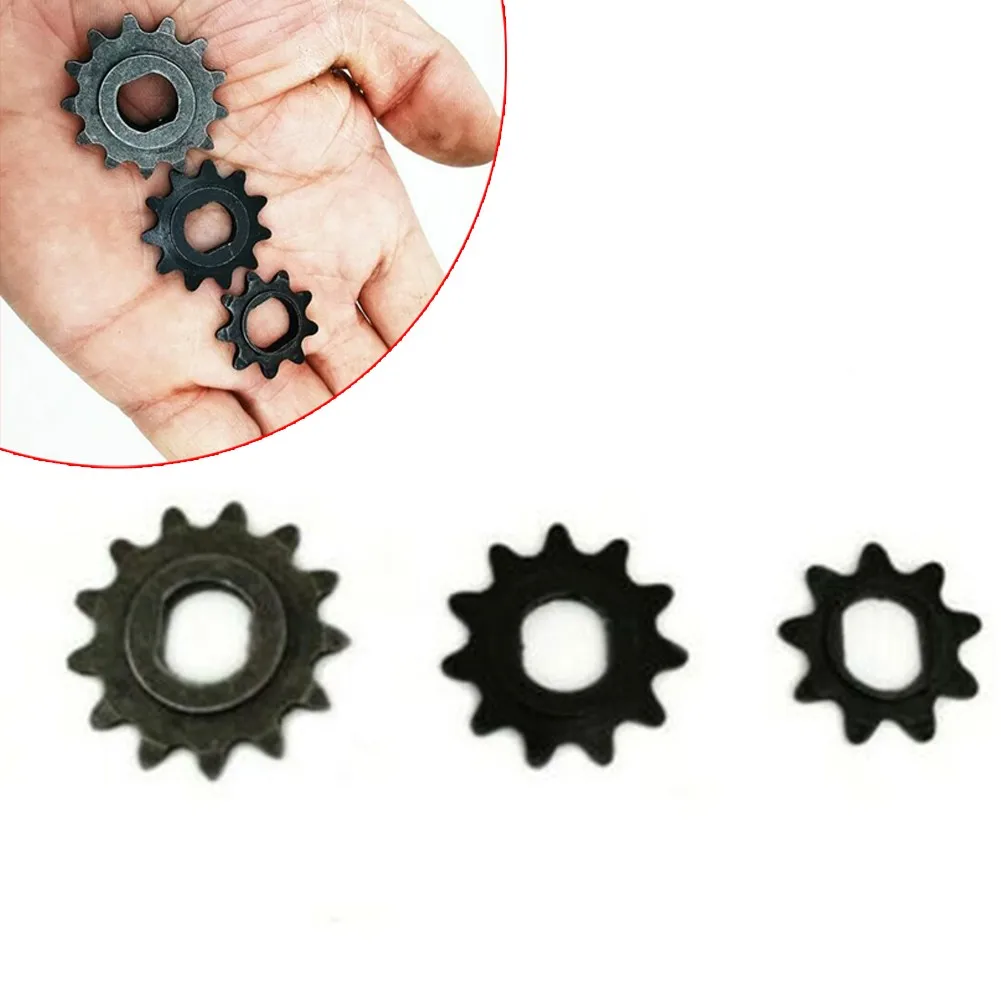 New Electric Scooter 9T 11T 13T 25H H-Shaped Sprocket For 25H Chain Motor Pinion Gear DC Motor With 10mm Inside Diameter