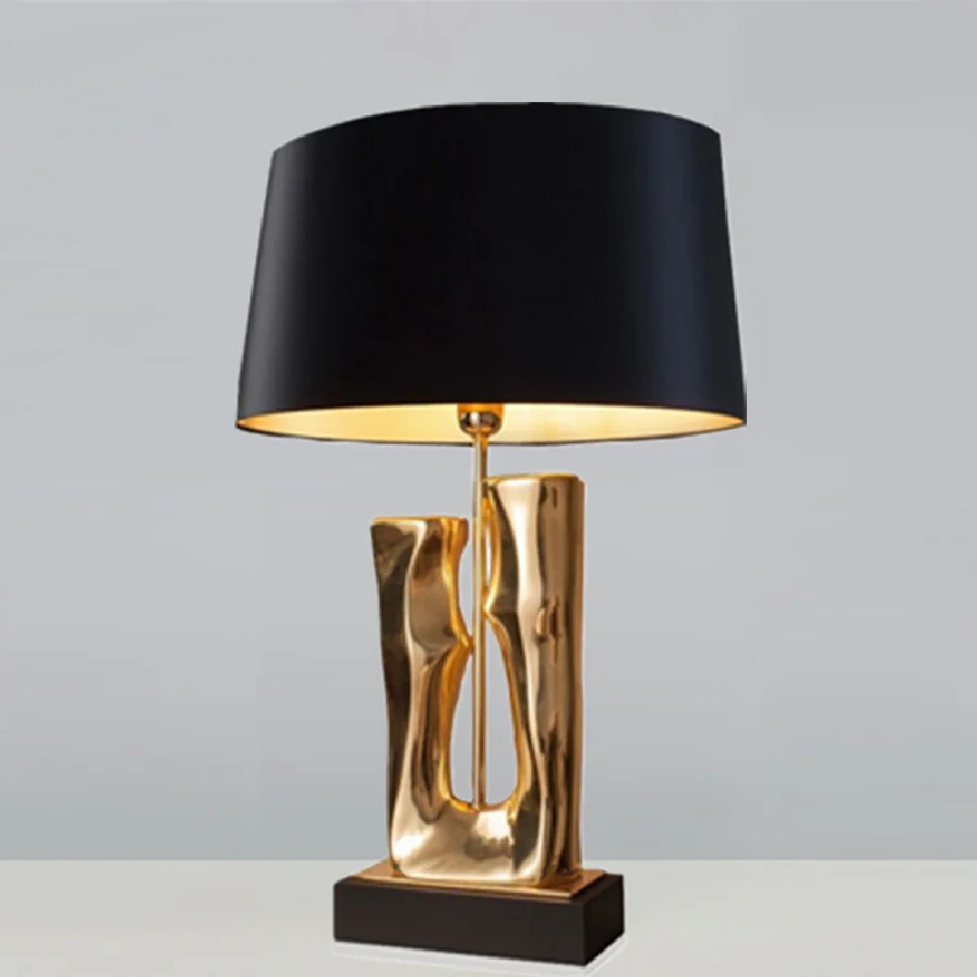 

Скандинавская модная Роскошная простая дизайнерская настольная лампа в стиле постмодерн, американская креативная настольная лампа из выс...