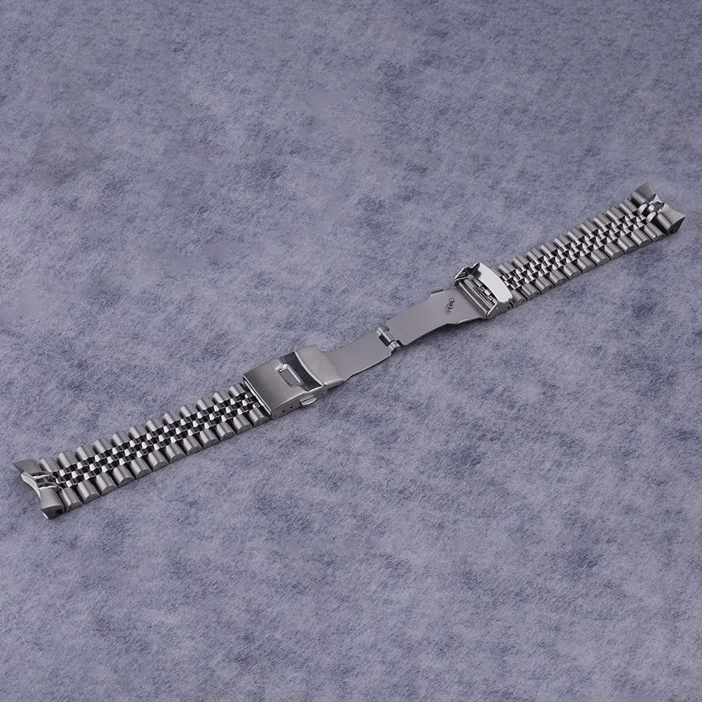 Фото Ремешок для часов 22 мм для Seiko 5 SKX007 SKX009 SSK001 SRPD51 SRPD53 SRPD55 SRPD57, из нержавеющей стали 316, с цельными изогнутыми концами, Oyster Jubilee №5
