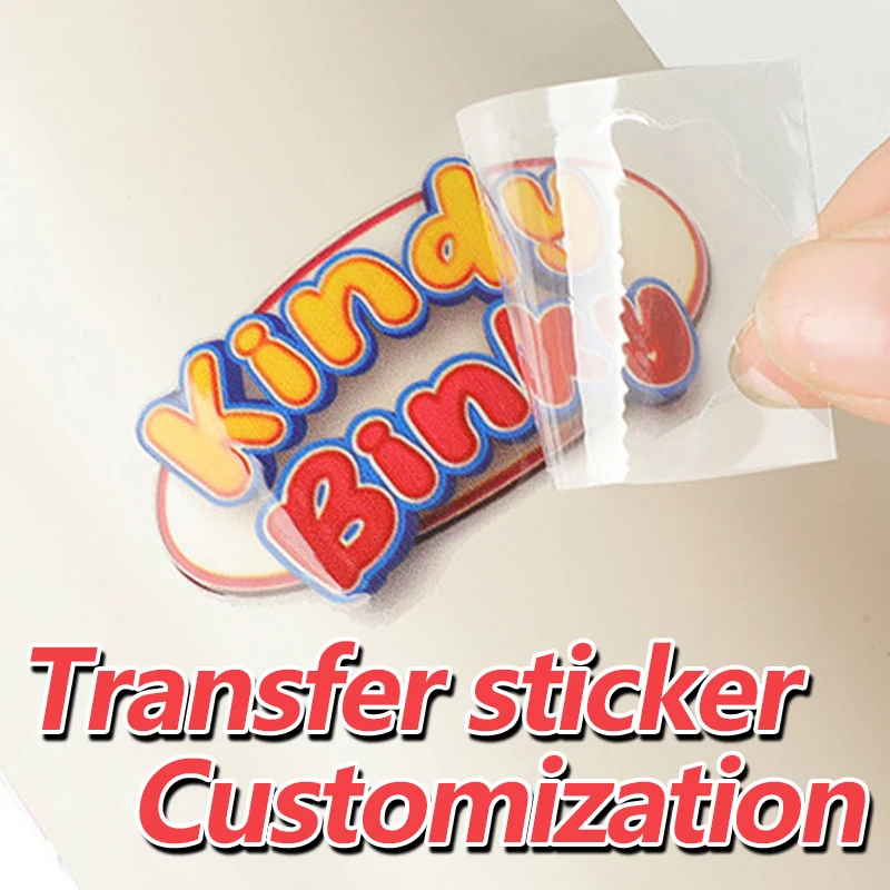 

50 шт. наклейки DTF 3D печать